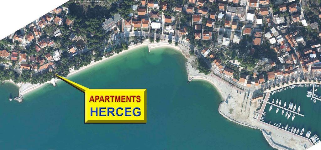 Apartment Herceg Baška Voda Eksteriør bilde